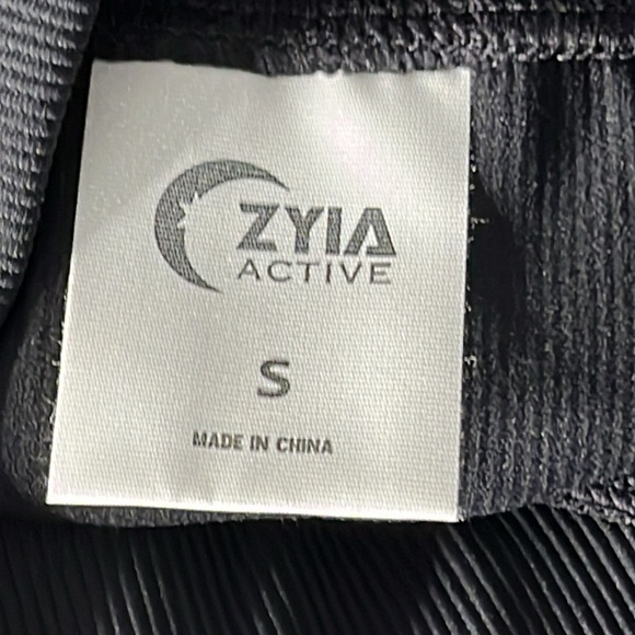 ZYIA Active Black Reve Crossover Ribbed Pencil Skirt Size S - Picture 9 of 10